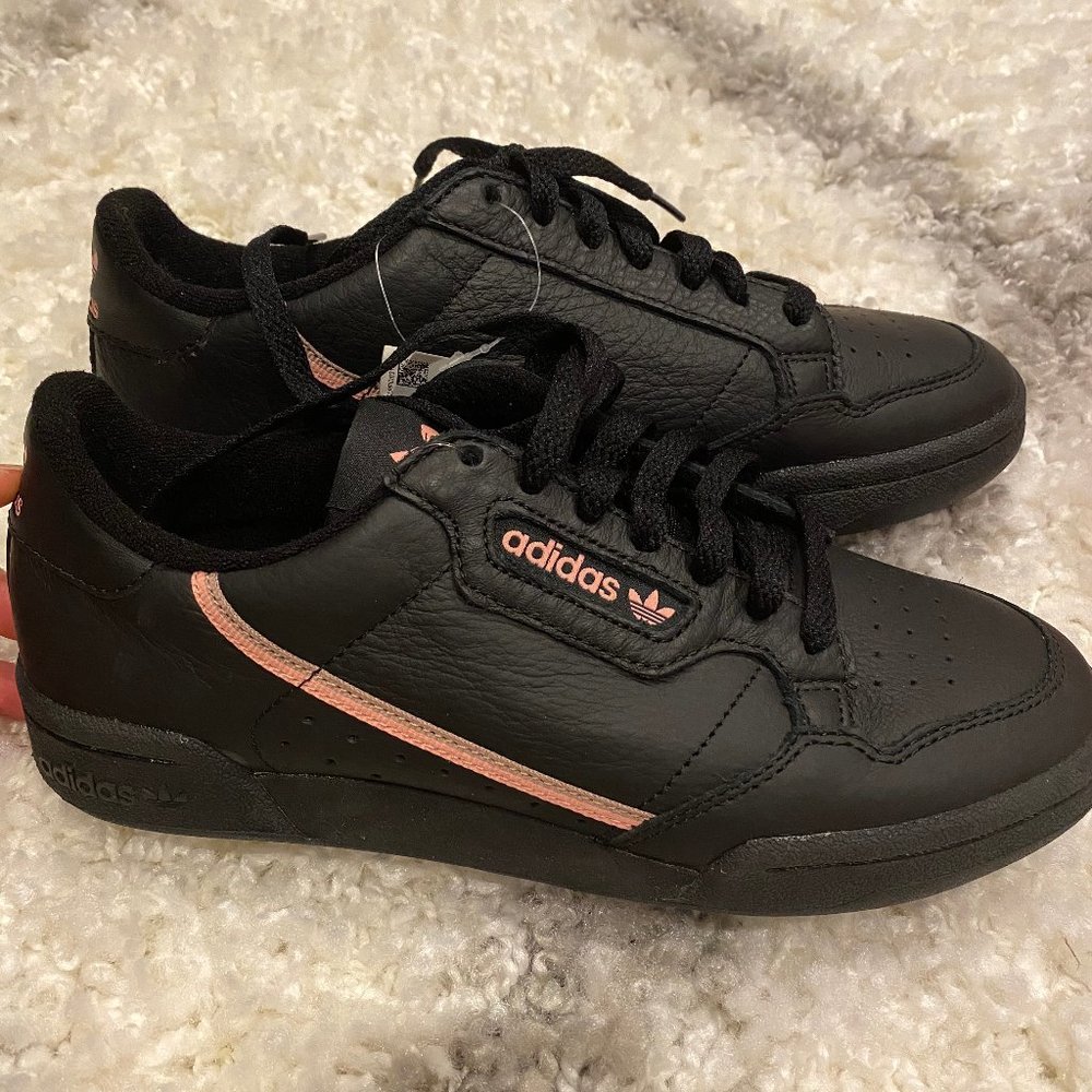 Adidas Originals Continental 80 -sz 7- black/pink